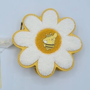 Her Universe Pompompurin Honey Bee Flower Coin Purse NEW #1839